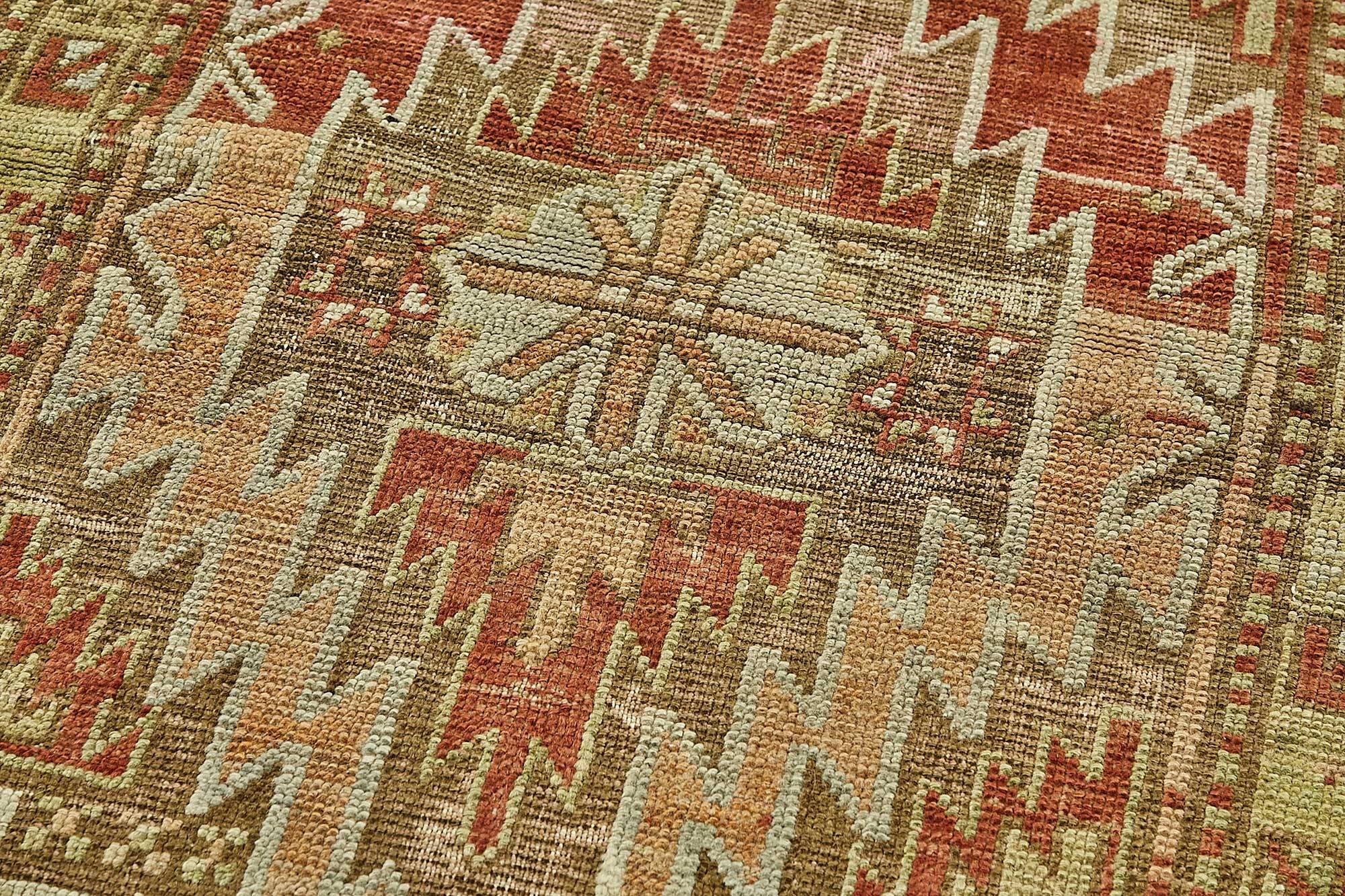 Turkish Vintage Anatolian Rug 75 cm x 339 cm