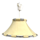 Scandinavian leather pendant light "Anna", Ateljé Lyktan, Sweden, 1970
