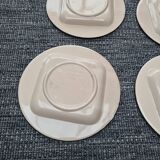 Set of 4 St Clement plates