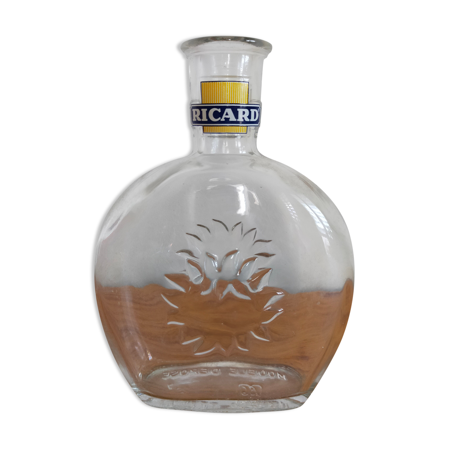 Vintage Ricard glass decanter
