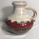 Old Scheurich glazed ceramic jug, 70's