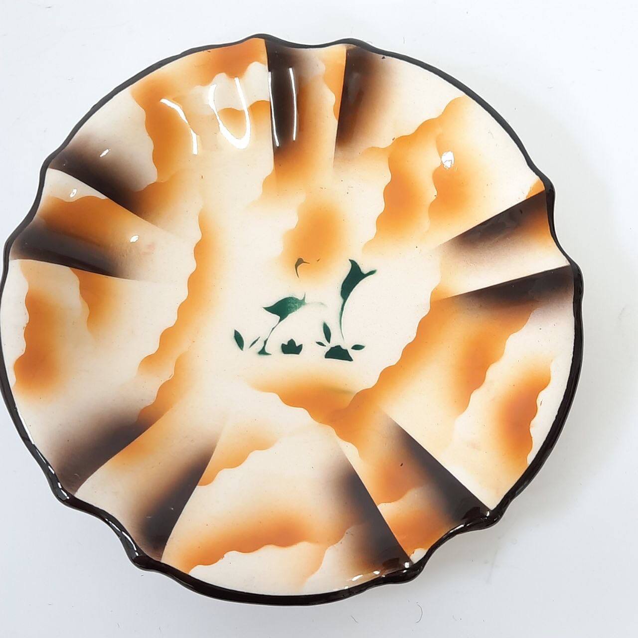 Futurist dessert set, silkscreened, 1930s