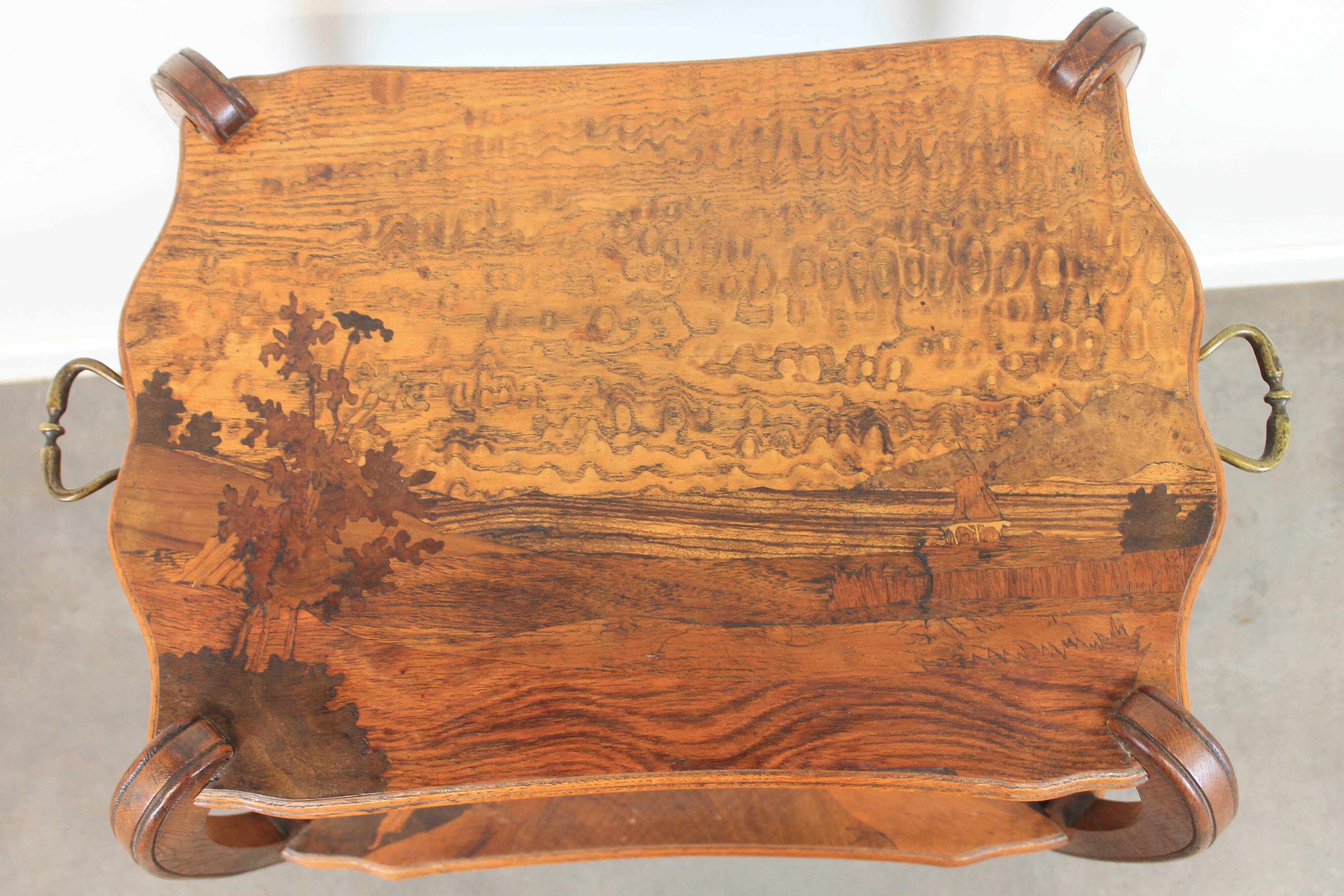 Louis Majorelle art nouveau tea table