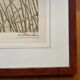 Antique print by Léon Danchin – Mallard ducks – Period framing