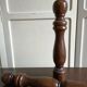 Set pepper and salt shaker in xxl wood