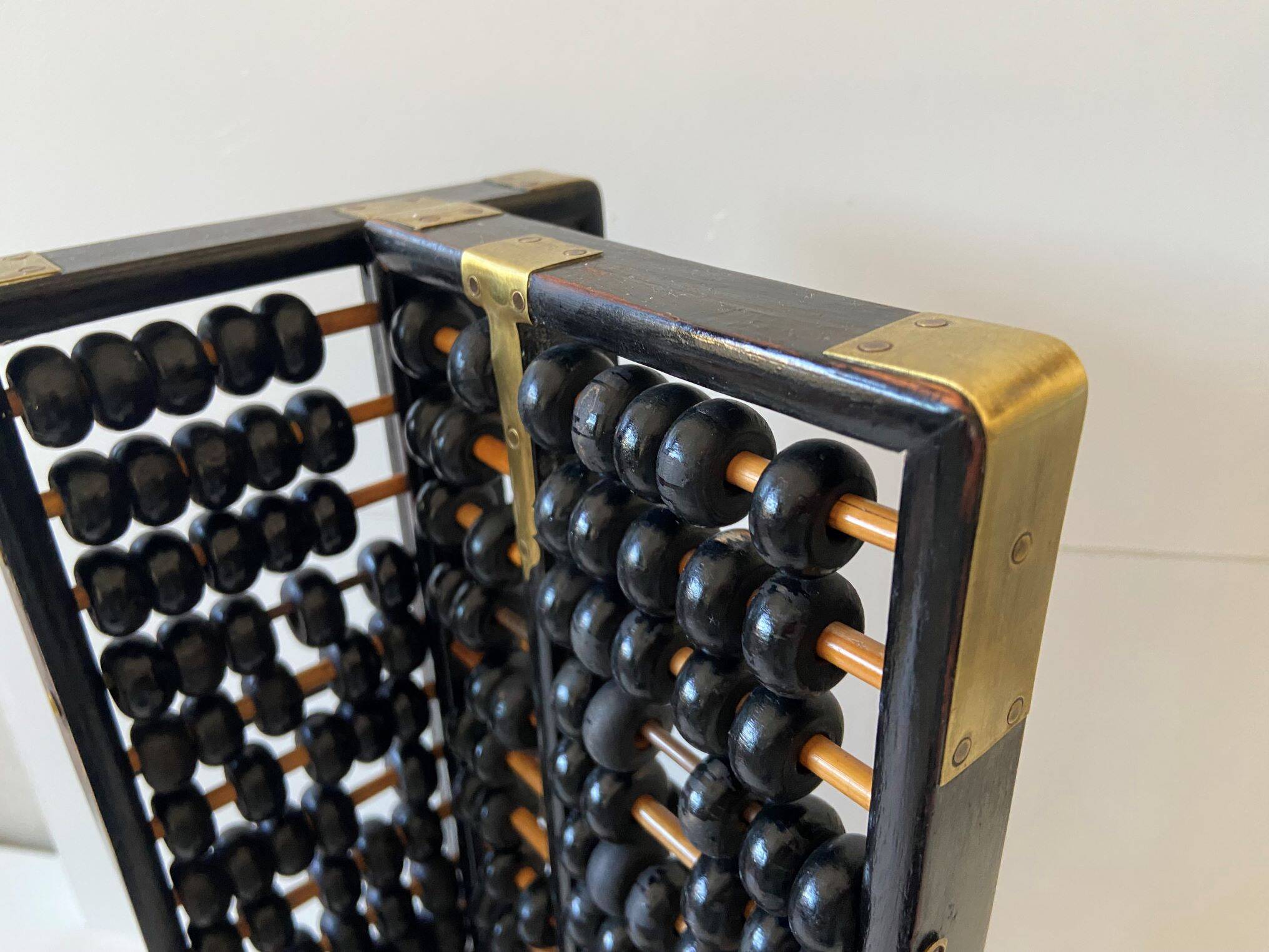 Antique Traditional Chinese Abacus "Suanpan" 1940-1950 Vintage