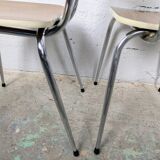 Pair of formica chairs