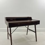 Bureau danois modèle 56 en palissandre par Arne Wahl Iversen pour Vinde Mobelfabrik