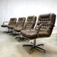 Chaise de bureau en cuir