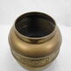 Old planter cache pot brass old brass plant flowers pot