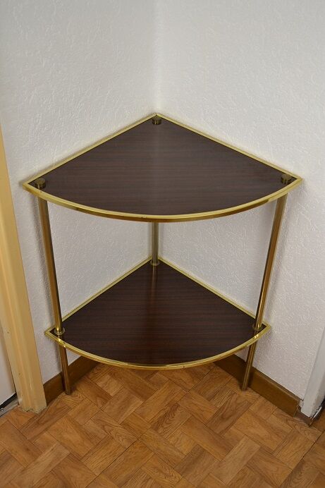 Vintage angle formica shelf from the 70