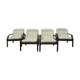 Lounge Easy Chairs by Bror Boije for Dux Miljo Expo, Sweden 1980s, Set of 4