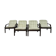 Lounge Easy Chairs by Bror Boije for Dux Miljo Expo, Sweden 1980s, Set of 4
