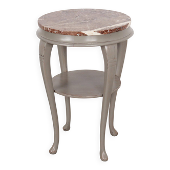 Round mahogany coffee table, Danish design, 1960s, production: Denmark
