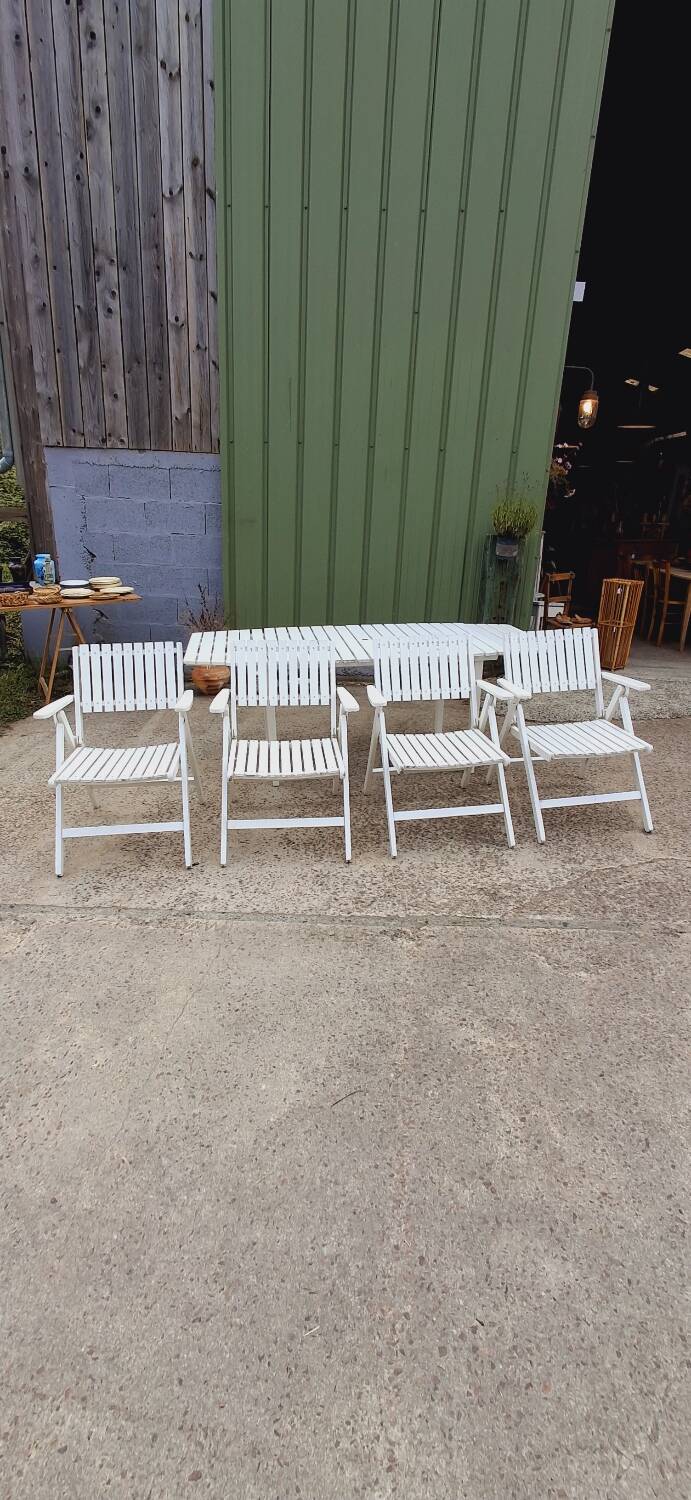 Antique garden furniture