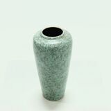Mid century turquoise ceramic german vase 1960s