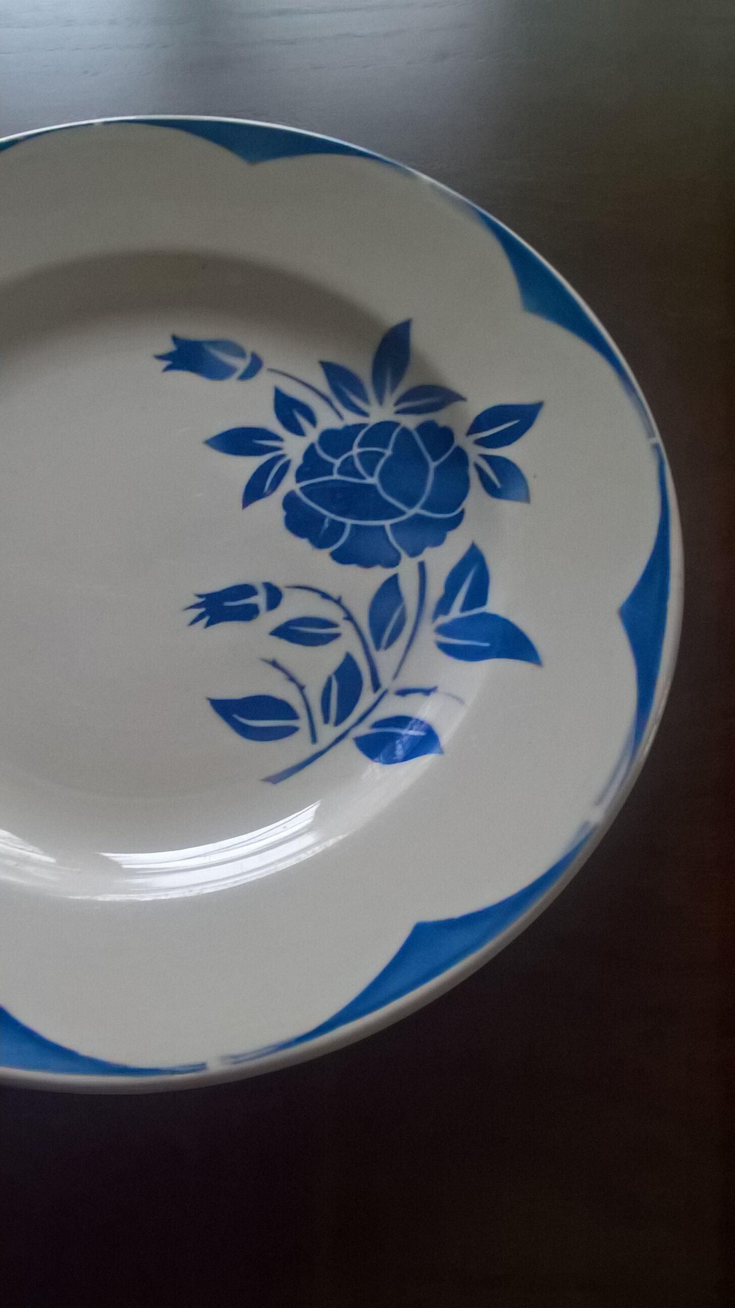 Plate Digoin Sarreguemines Corsica