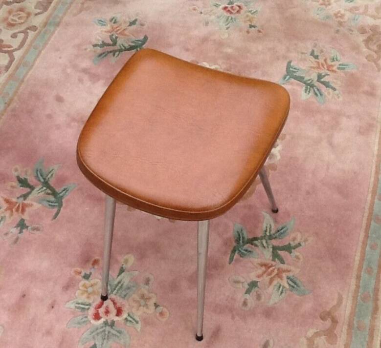 Tublac France 1960s design modular chair and stool