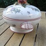 Earthenware soup tureen