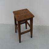 Tabouret en bois vintage