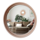 Vintage round mirror from the 60s/70s.