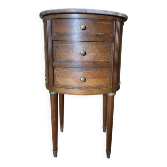 Bedside table - Louis XVI style chest of drawers