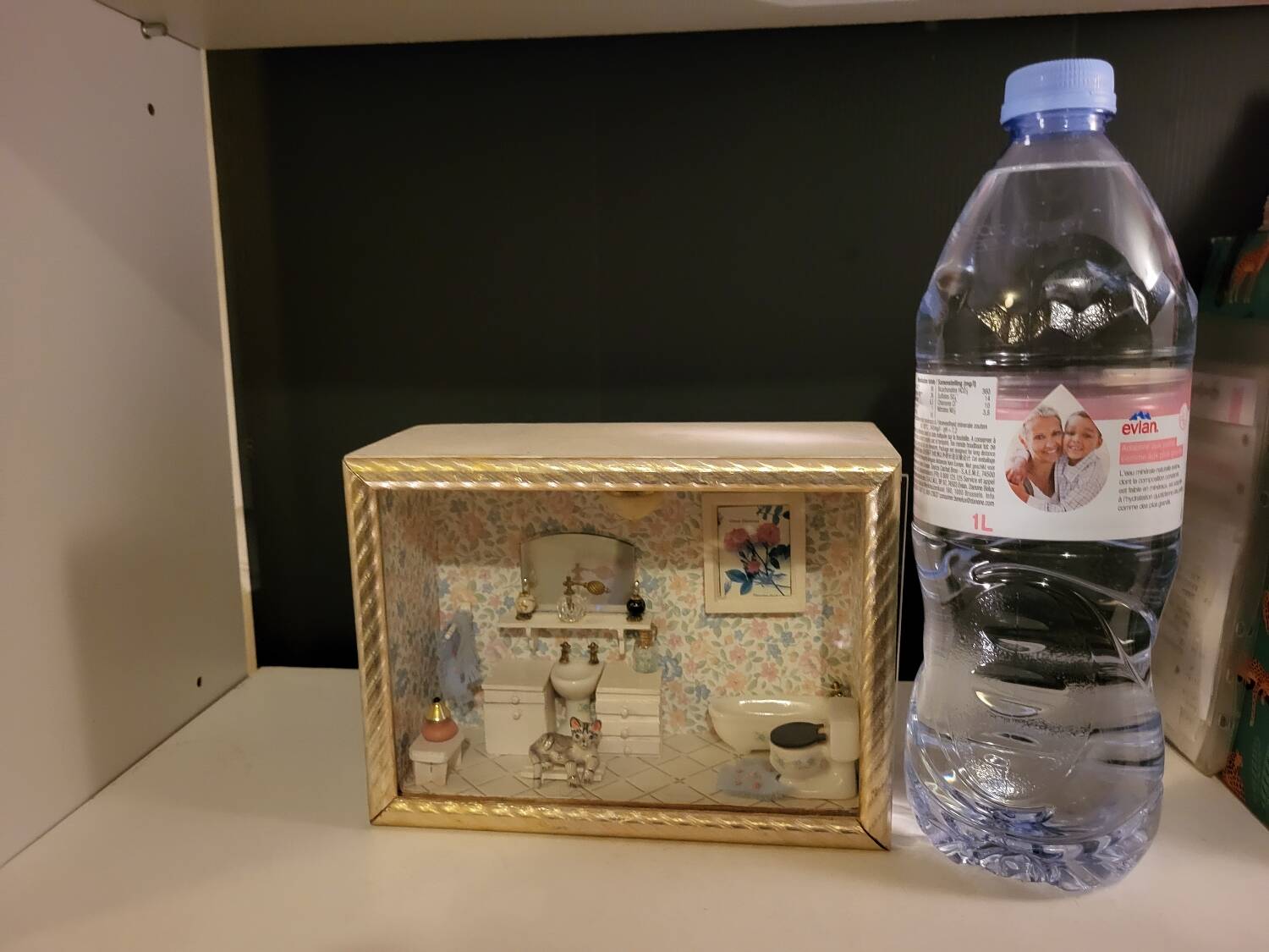 Vintage miniature bathroom