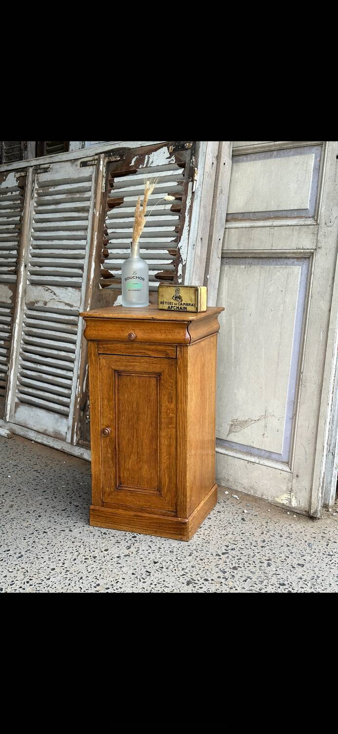 Wooden side table