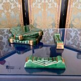 Knife holder + Art Deco bottle coaster