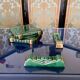 Knife holder + Art Deco bottle coaster