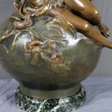 Pair of Regulate Vases, signed L. Moreau – Late 19th century