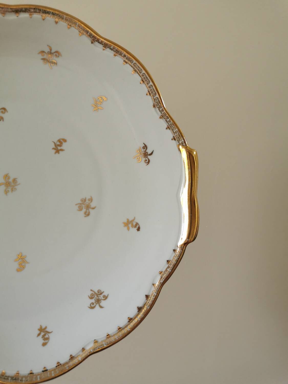 Vintage SFP porcelain dessert service