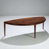 Johannes Andersen rosewood coffeetable for Silkeborg