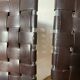 Chaises cuir et chrome