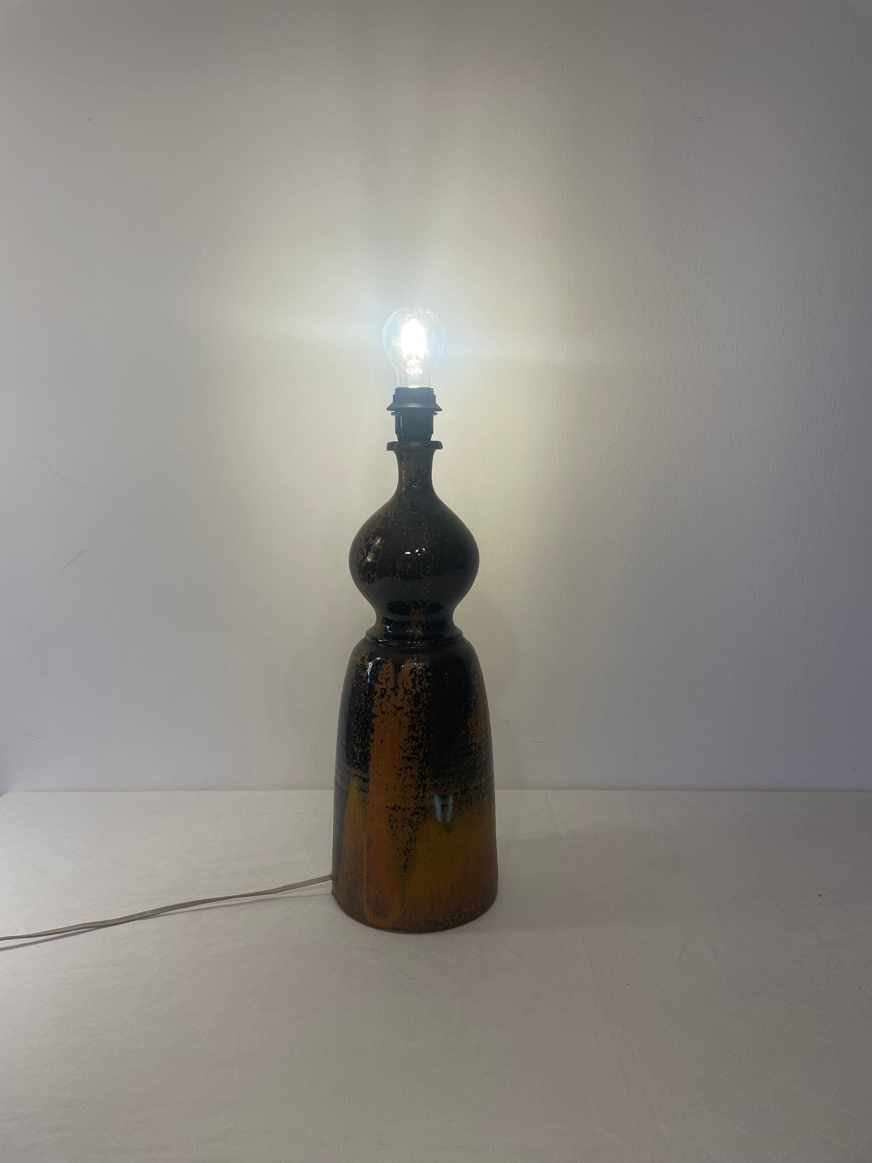 Large Arpot ceramic lamp stand