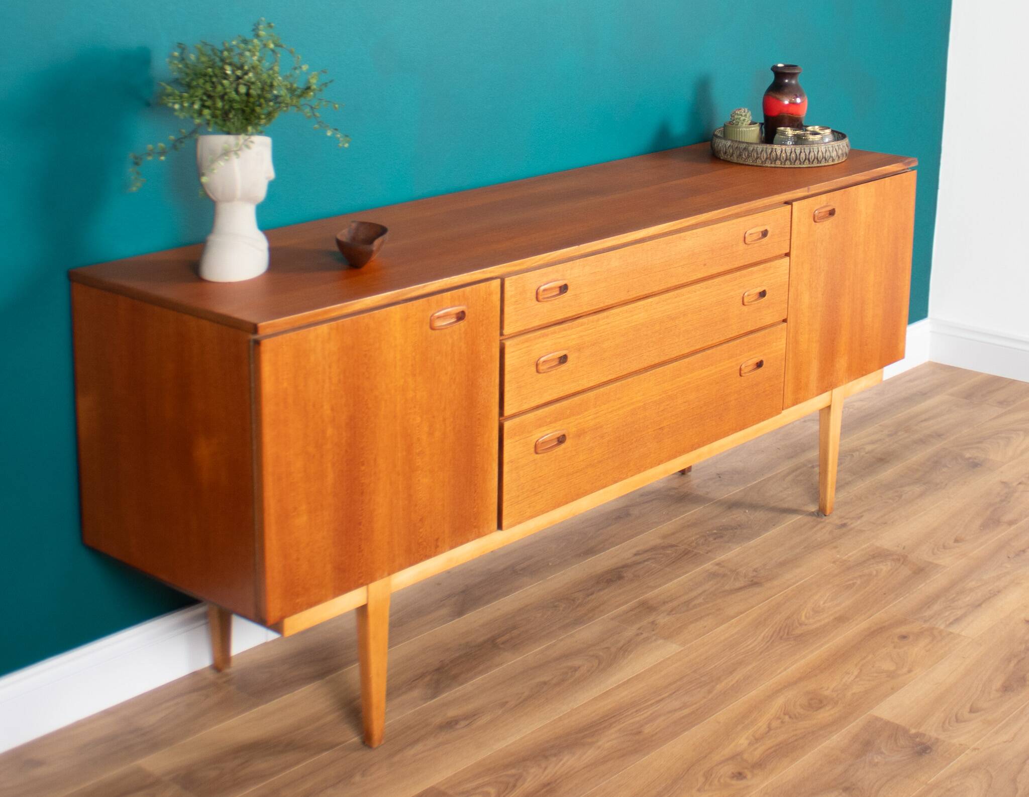 Retro teak 1960s nathan mid century sideboard
