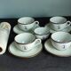 Set of 5 vintage Bernardaud Limoges porcelain cups