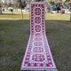 Vintage Turkish hallway rug 100x493 cm