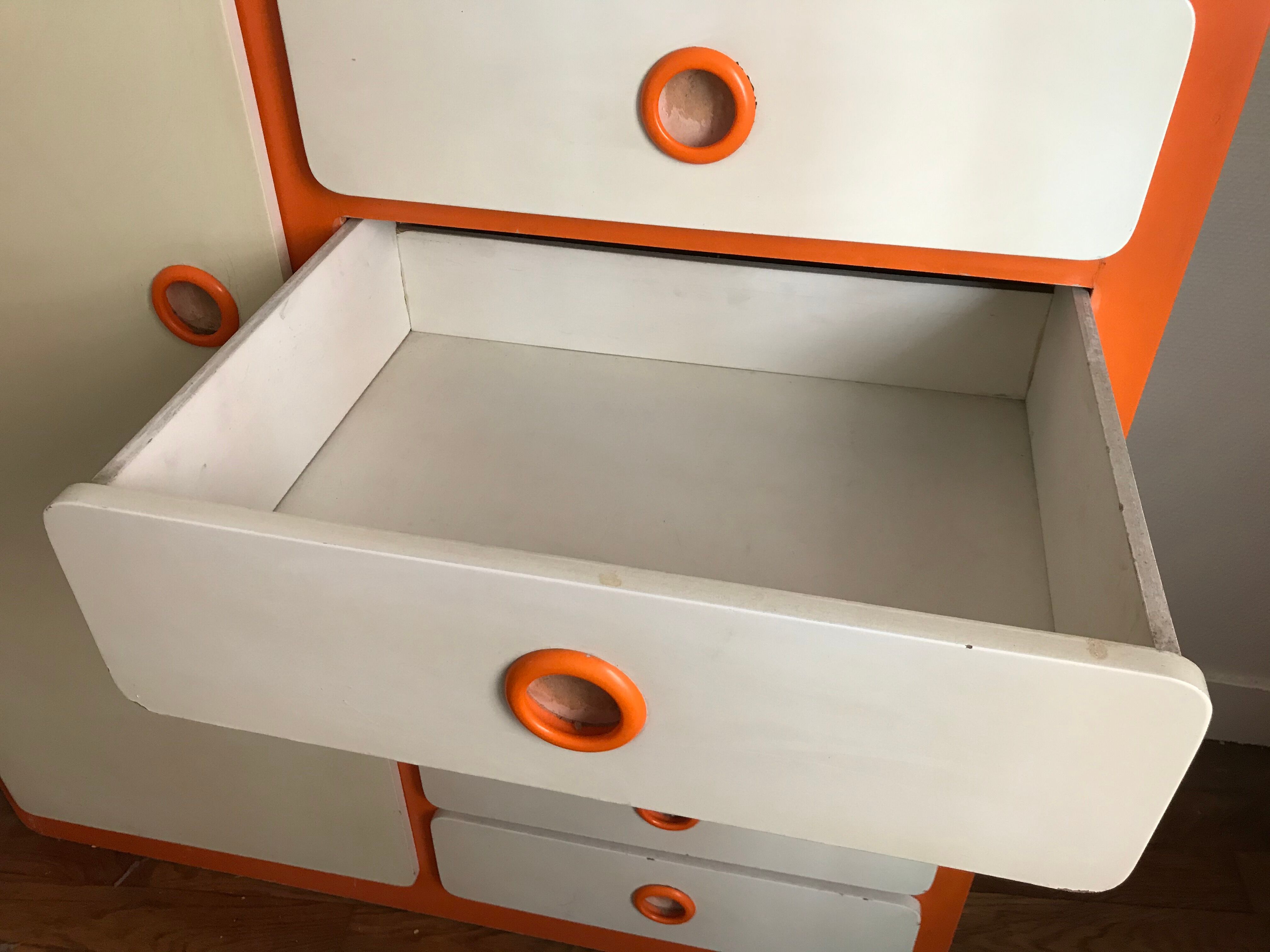 Vintage children's wardrobe