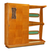 Meuble d’entrée avec console en verre années 1950