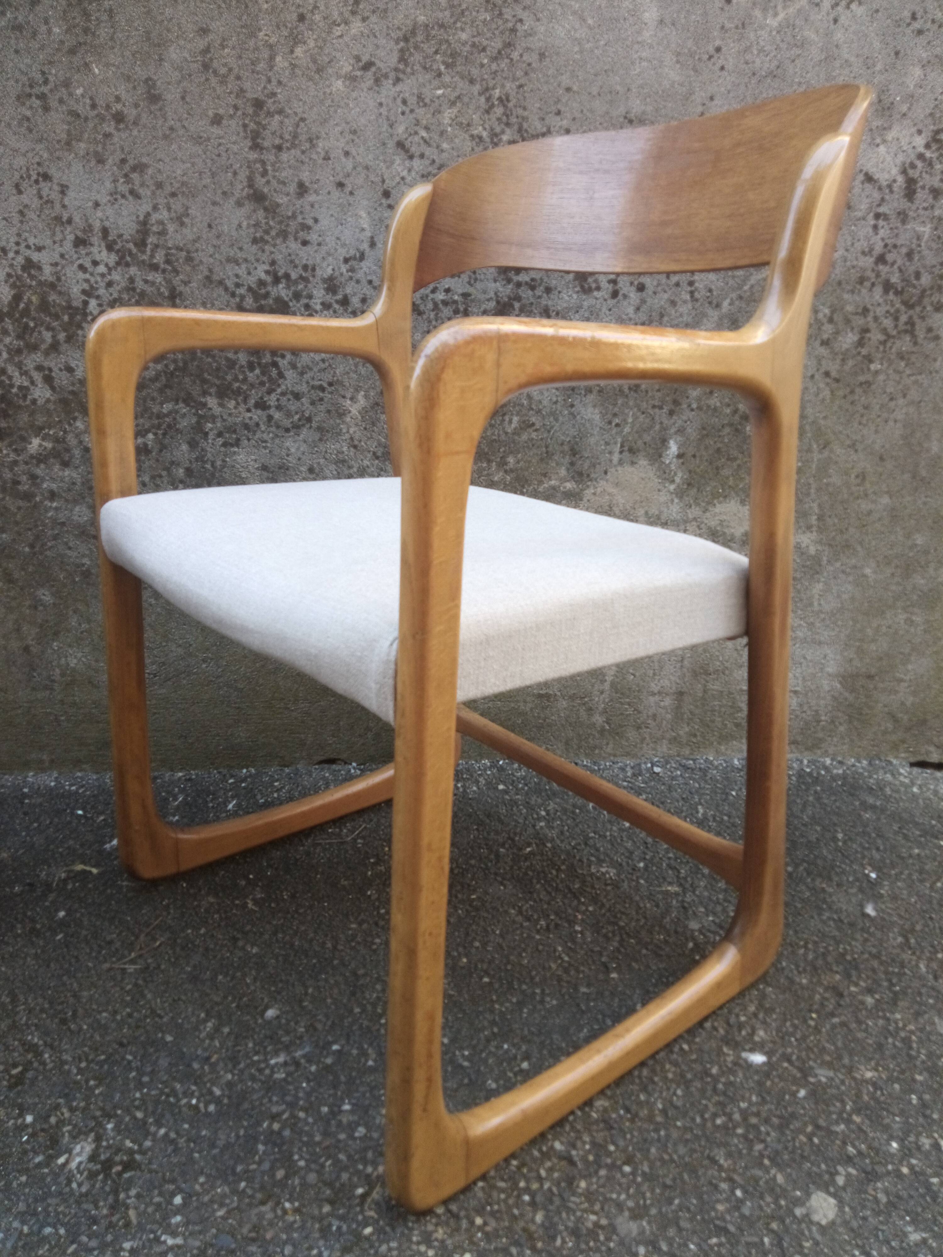 Pair of Baumann armchairs 1960