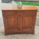Solid walnut sideboard of the Napoleon III period, late nineteenth century, Louis Philippe style