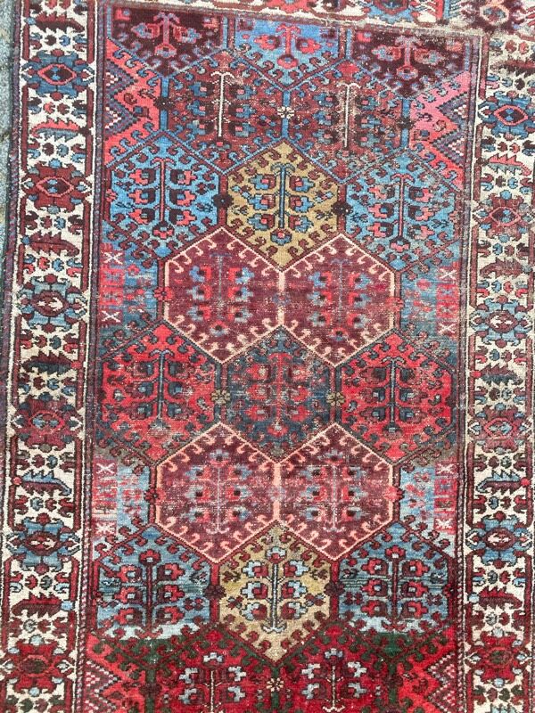 Old Persian carpet Hamadan 125x202 cm