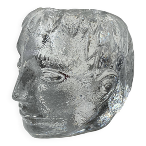 bougeoir en verre par