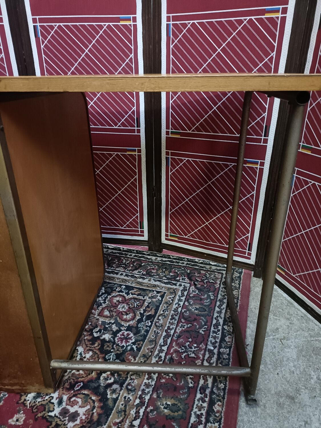 Vintage wooden desk, 50s