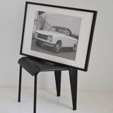 Grande photographie encadrée Peugeot 304 cabriolet