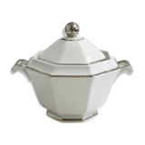 TLB Limoges Porcelain Art Deco Sugar