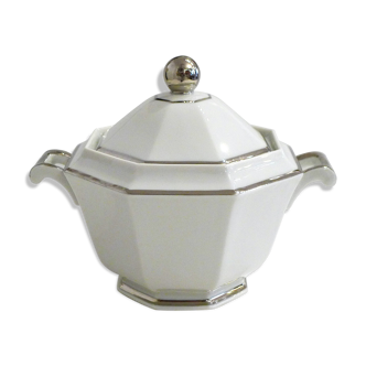TLB Limoges Porcelain Art Deco Sugar
