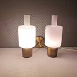 Jo Hammerborg "Nordlys" wall lamp, with double "arm" designed in 1963 and manufactured by Fog&Mørup