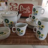 Sologne porcelain coffee service